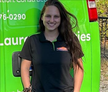 Kaitlyn Graham, team member at SERVPRO of Newberry and Laurens Counties