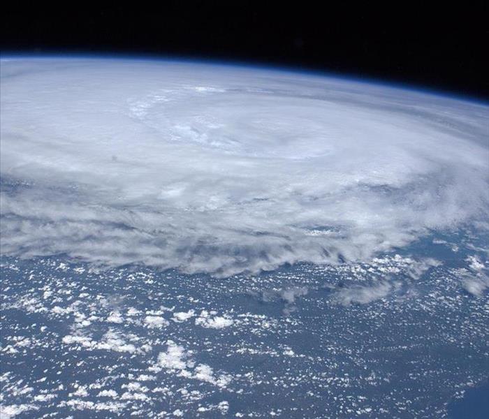 Satellite image of a Hurricane 